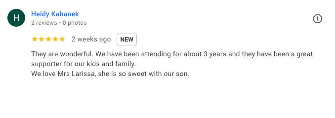 Shield Bearer | Home Google Review Heidy K