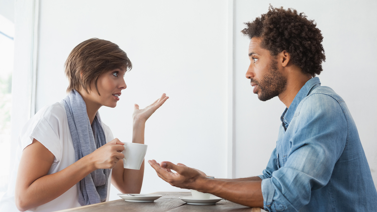Shield Bearer | Rebuild Trust After Infidelity: A Guide to Recovery Couple having a serious conversation